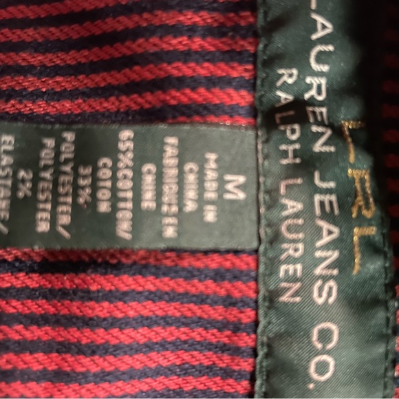 Ralph Lauren Jacket - Red Stripe Denim - Picture 4 of 4